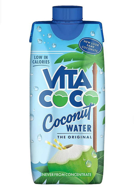 Vita Coco 비타코코 퓨어 코코넛 워터, 4개, 330ml
