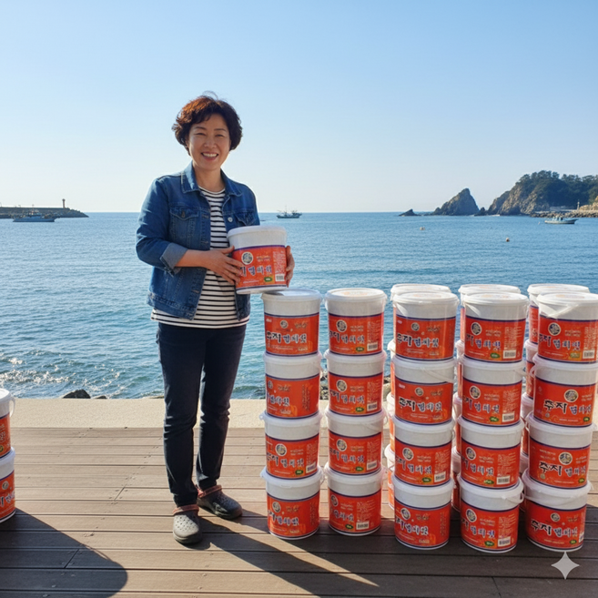 해아람 청정해역 2년 숙성 추자 통멸치젓, 1개, 5kg