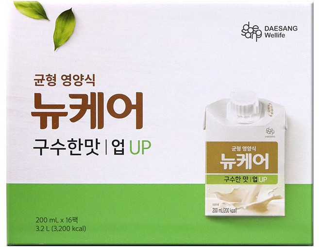 뉴케어 구수한맛 200ML, 3.2L, 1박스