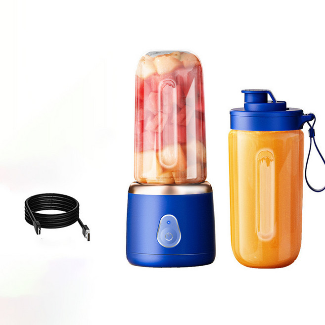 무선 휴대용 믹서기 동력 업그레이드 파워풀한 동력, 푸른 색