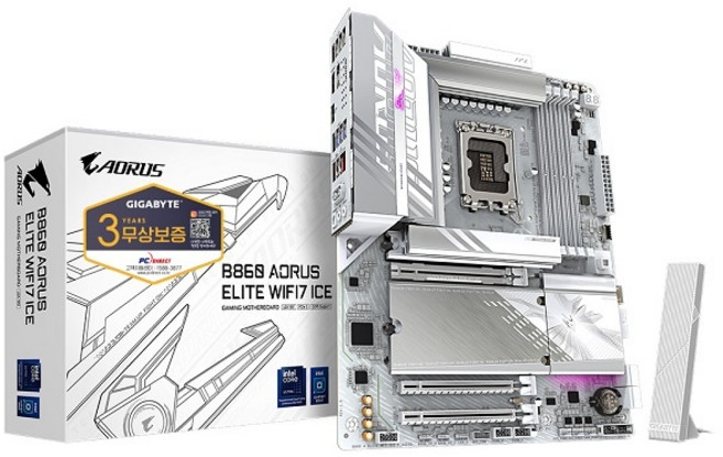 GIGABYTE GIGABYTE B860 AORUS ELITE WIFI7 ICE 피씨디렉트