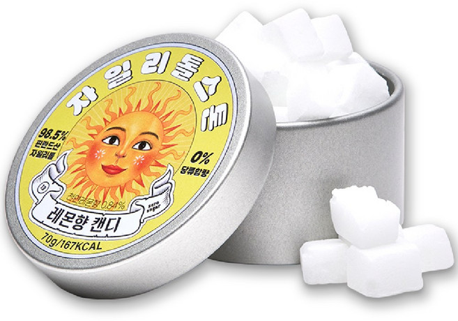 자일리톨스톤 캔디 레몬, 70g, 1개