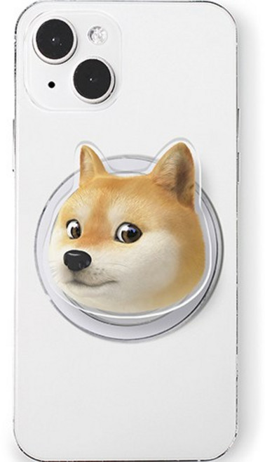 로랜텍 아크릴 휴대폰 맥세이프 스마트톡, 21 시바견 도지, 1개