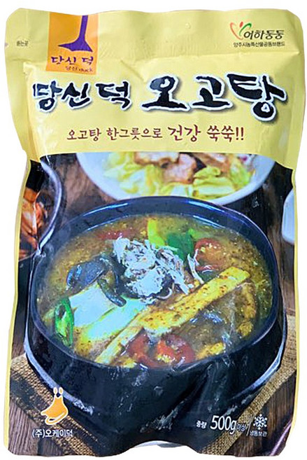 피에이미트마켓 진한 오리육수 오고탕, 500g, 1개