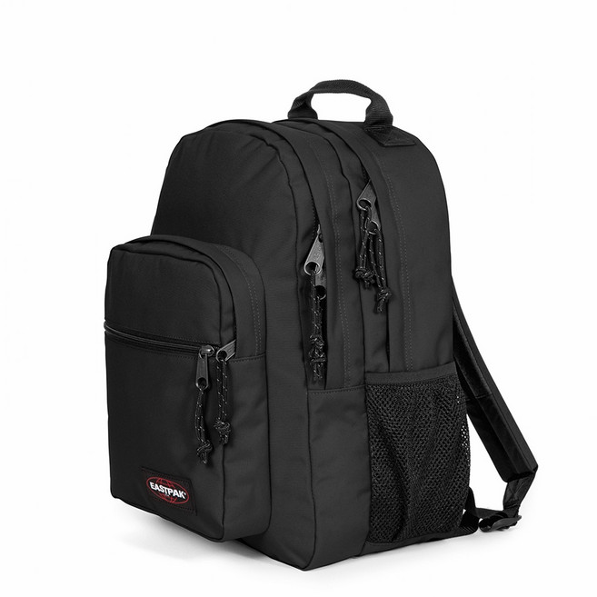【EASTPAK】MORIUS - CORE COLOR多拉鍊層後背包 EK00040F, 黑