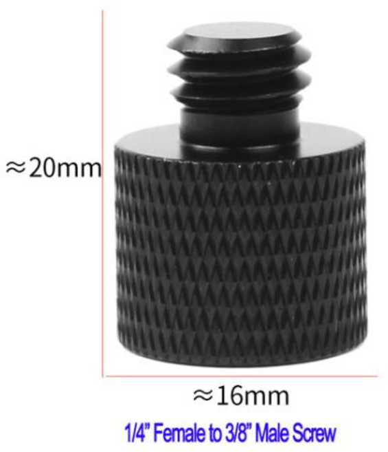 DSLR 카메라 삼각대 볼헤드 사진 액세서리 변환 1/4 3/8 인치 M4 M10 프로젝터 브래킷 어댑터, [04] D 3 8 to 1 4 female, 01 빠른, 04 D 3 8 to 1 4 female, 1개