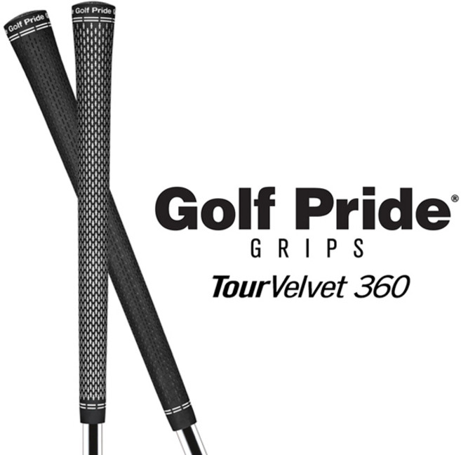 골프프라이드 Golf Pride 투어벨벳 360 골프그립, GTS1 360화이트, 화이트, 1개