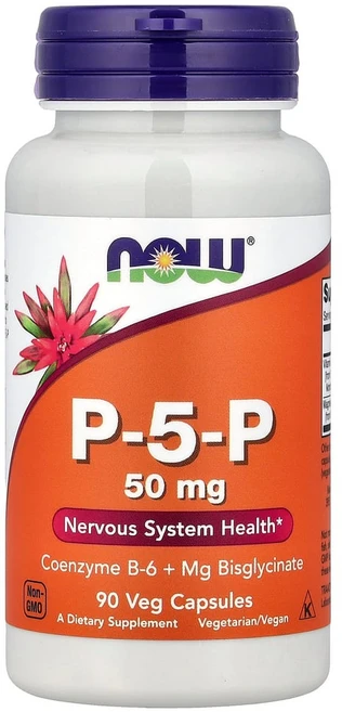 나우푸드 P-5-P 50mg 베지 캡슐 90정, 1개 - 쿠팡