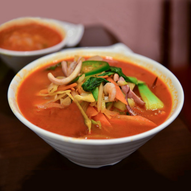 [2팩이상가능]데파무짬뽕 밀키트 불맛짬뽕 밀키트 캠핑 집들이 홈파티, 2개, 650g