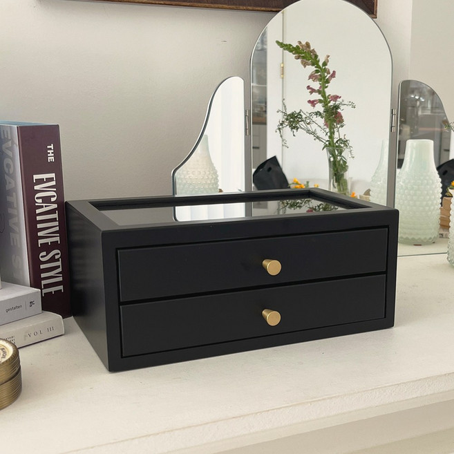 원목 보석함 악세사리 귀걸이 목걸이 반지 보석 정리함 쥬얼리박스 보관함 케이스