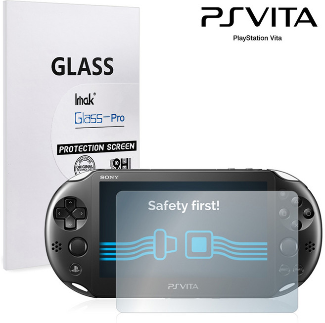 PS VITA 액정보호필름 강화유리 2세대전용, 2개