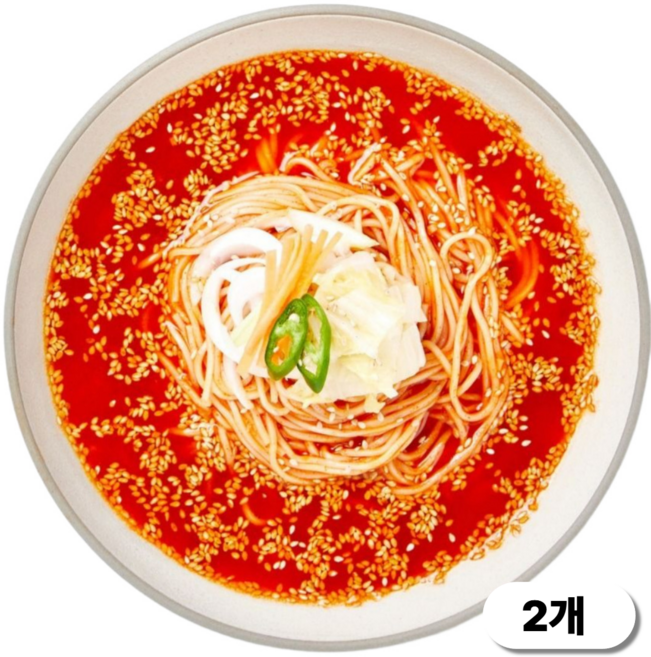 위드라이크 히밥 별미국수 밀키트 물비빔국수, 2개, 450g