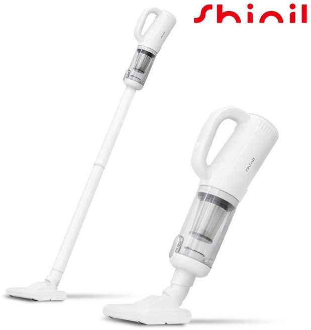 신일 BLDC 무선 핸디/스틱형 청소기 2IN1, 화이트, SVC-YZ960BW