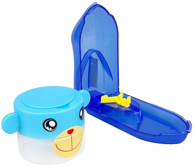 블랙메이드 알약 분쇄기 + 커팅기 세트 블루, 1세트