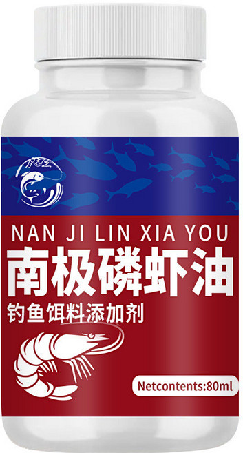 萬透王 南極磷蝦油 釣魚餌料添加劑, 萬透王南極磷蝦油80ML, 1個