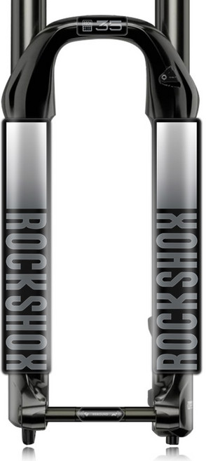 READU 2021rockshox XC35 산악 자전거 프론트 포크 데칼 스티커 액세서리 accesorios para bicicletas, Dark gray, 1개