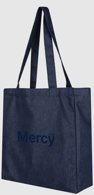 애즈낫 Mercy 데일리 라이트 데님 에코백