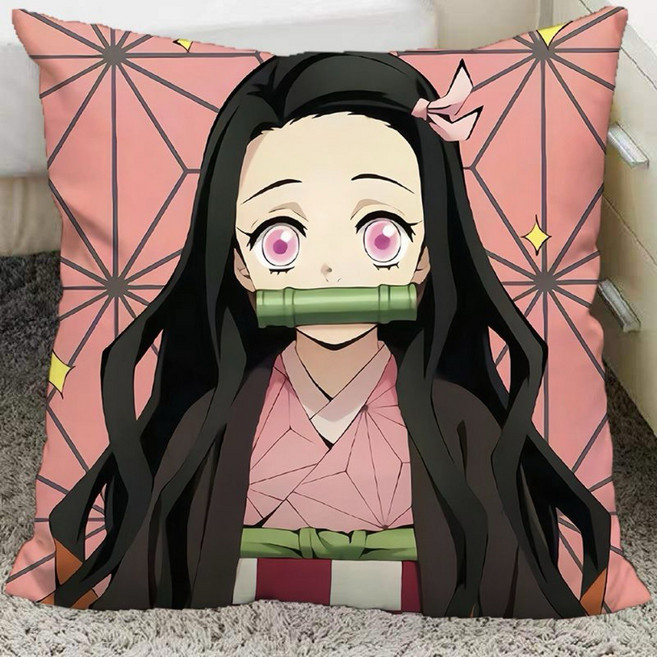 귀멸의 칼날 네즈코 쿠션 35cm, B