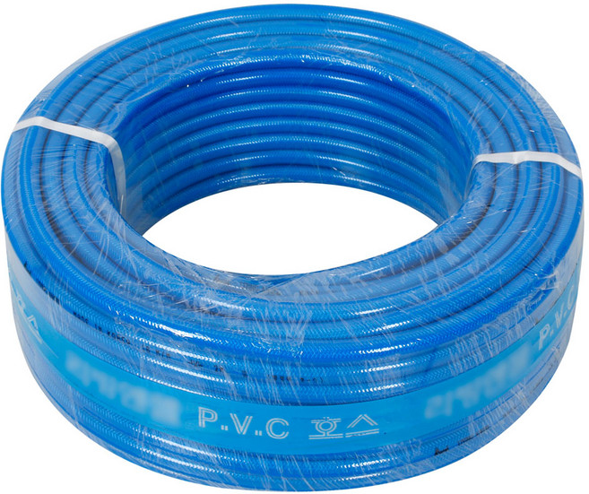 내압 청말랑이 호스 고압 청 16mmX50m LA+호스밴드1in, 16mm x 50M, 1개