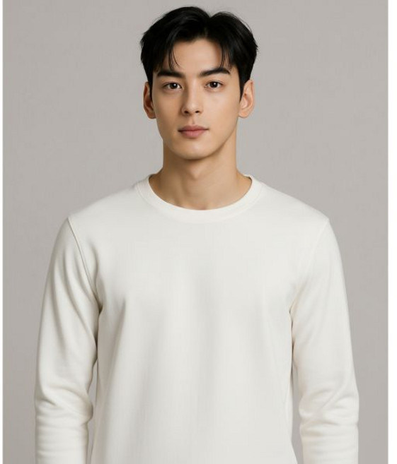 유니클로 남성 보온 히트텍 방한 겨울 따뜻한 울트라 웜 크루넥 티셔츠 신축성 긴팔 긴팔티 no.1784700