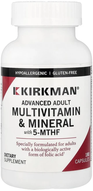 컬크맨 랩 어드밴스드 성인 종합비타민 & 미네랄 함유 5-MTHF 180 캡슐, 1개, 180정 - 쿠팡