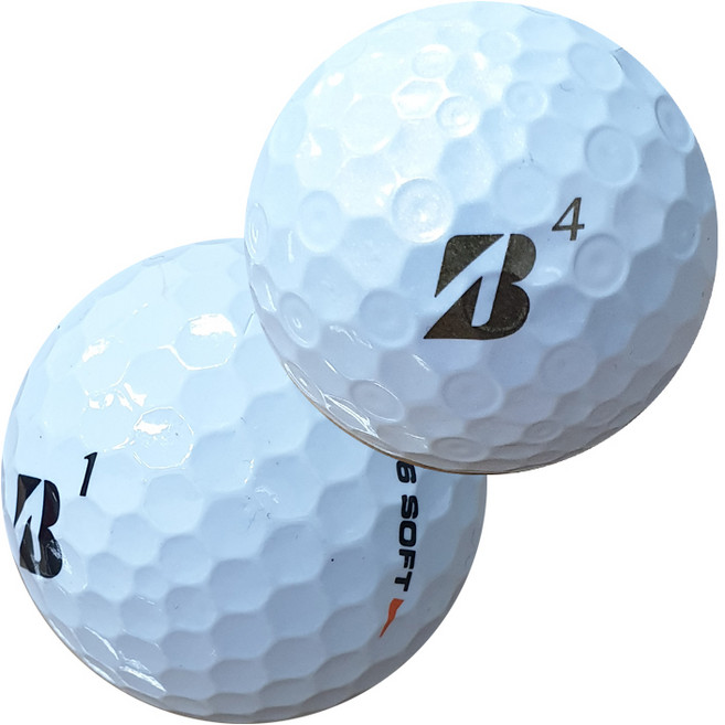 브리지스톤 흰색 골프 로스트볼 A-등급 30알, 1세트, 30개입