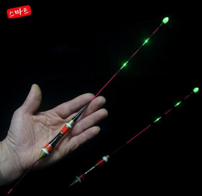 역대급 LED센서찌 전자찌 3점등스마트찌 월척수배 cr425, 1개, 1호