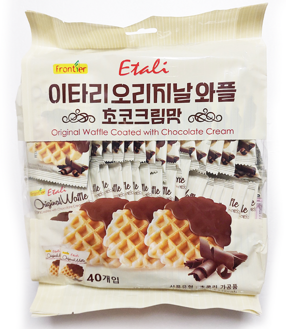 이타리 오리지날 와플 초코크림맛, 12개, 280g