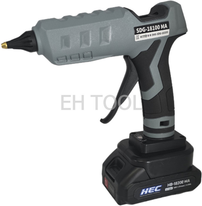 화성기전 무선충전글루건 배터리 포함 SDG-18100MAS 18V 핫멜트건, 1세트