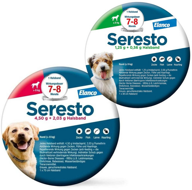 세레스토 seresto 강아지 벼룩 진드기 퇴치 목걸이 독일직배송, 1개