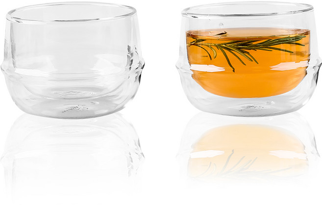 루체루나 내열 이중 유리컵 버블티 200ml 2개세트