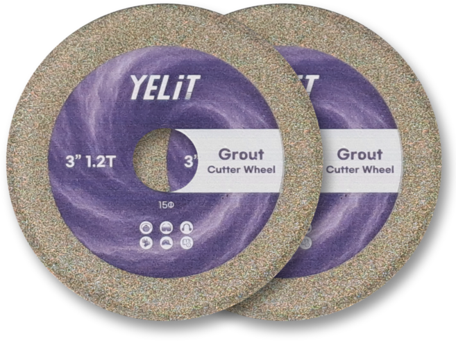 줄눈용 그라인더 타일날 3인치 1.2T, 1세트, 3인치1.2T 2개입