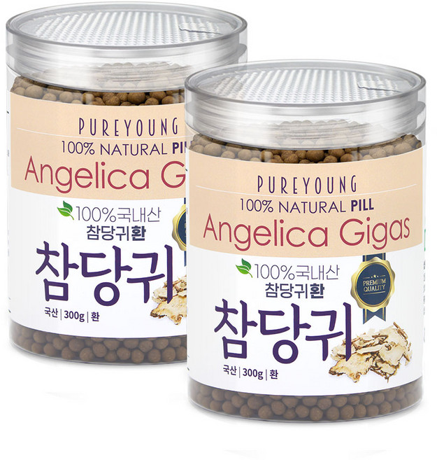 퓨어영 국산 참당귀환 300g 데커신, 2개