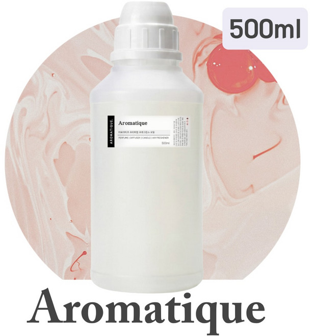 [아로마티끄] 프래그런스 오일-500ml 원액 디퓨저 캔들 향수 석고 방향제 스톤 리필 대용량-, 040.바카라루쥬, 500ml, 1개