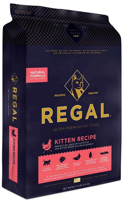 REGAL 芮格爾 幼貓配方貓糧 12LB(5.4kg), 1個, RC1 幼貓 雞肉&魚肉,宅配限20公斤(過重運費另計)