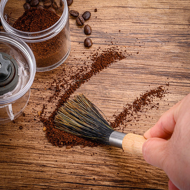 투데이 커피머신 청소 브러시 포터필터 청소솔, 단품, 1개