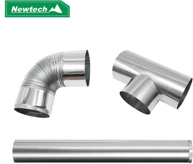 뉴테크 연탄난로/화목난로 연통 12종 모음, 엘보110mm, 1개