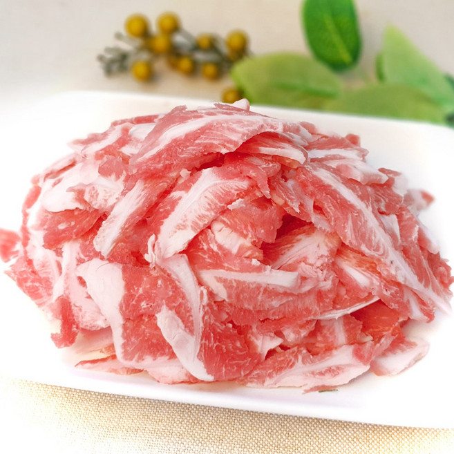 [당일출고] 국내산 한돈 돼지 오돌뼈 500g 소분포장 총 1kg 슬라이스 생오돌뼈 오도독뼈 냉동 디에스미트, 1개