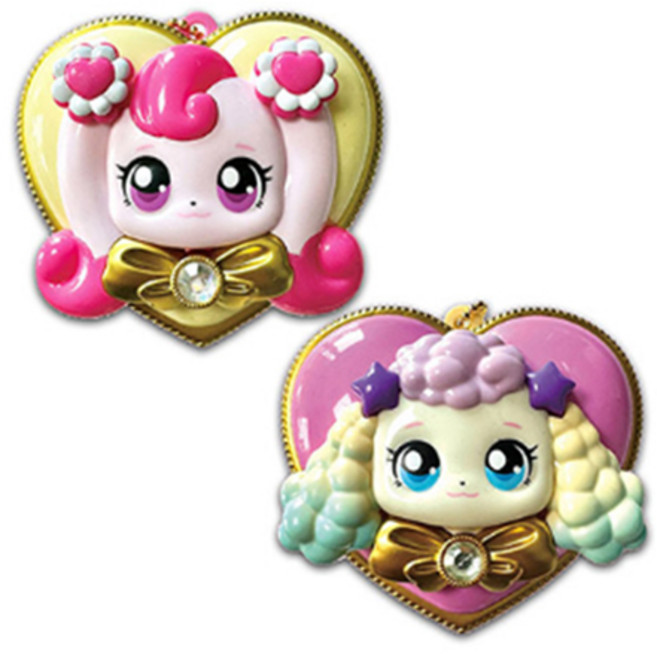 캐치티니핑 하트 캔디 하츄핑 포실핑 컴팩트 2종세트 유아선물 역할놀이 장난감