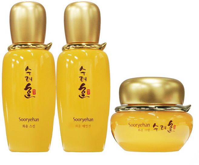 수려한 화윤 스킨+에멀젼+크림, 1세트