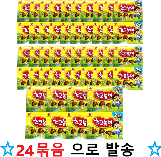 오리온 초코송이, 36g, 48개