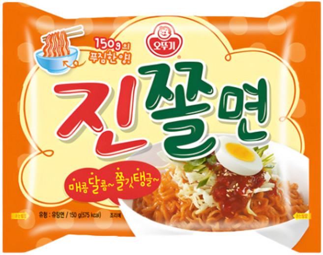 오뚜기 진쫄면, 150g, 1개