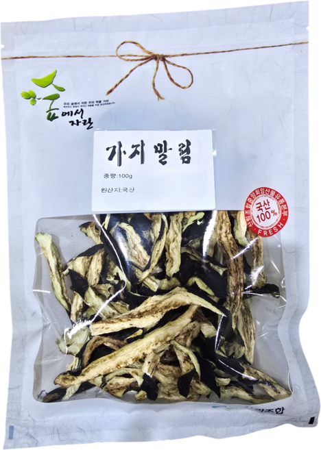 산림조합 국산 건가지(말린 가지), 1개, 100g