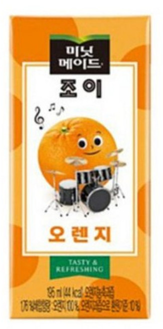 미닛메이드조이 오렌지 195mlx32팩 코카콜라, 없음, 상세설명 참조, 없음