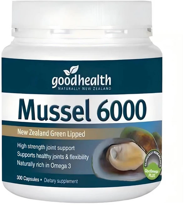 굿헬스 머셀 6000 뉴질랜드 그린 립 캡슐, 300정, 1개 - 쿠팡