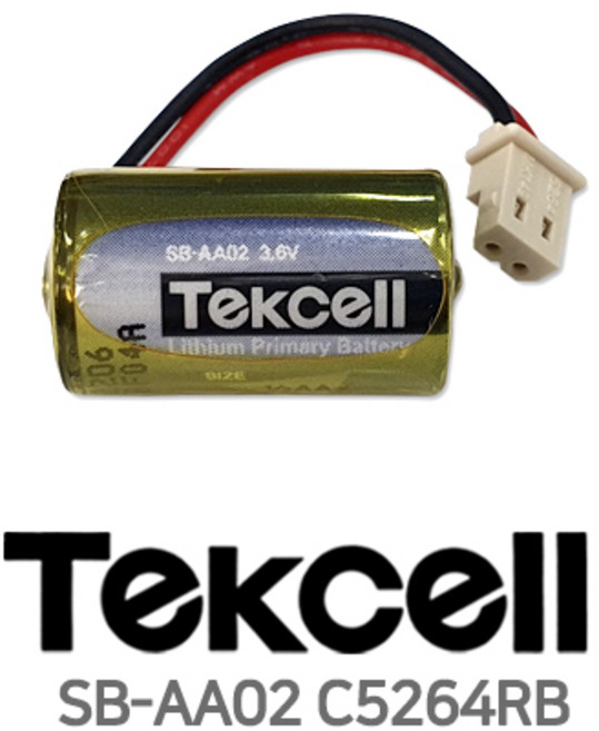 텍셀Tekcell SB-AA02 (3.6V) C5264RB 열량계 원격지시부 검침기배터리, 1개, 1개입