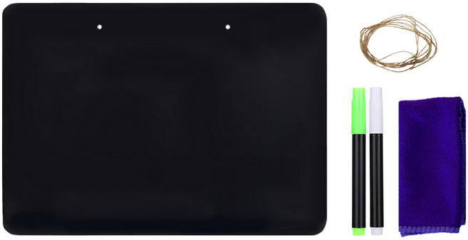 좋은양품 양면 블랙보드 벽걸이 입간판 마카펜 지우개 미니