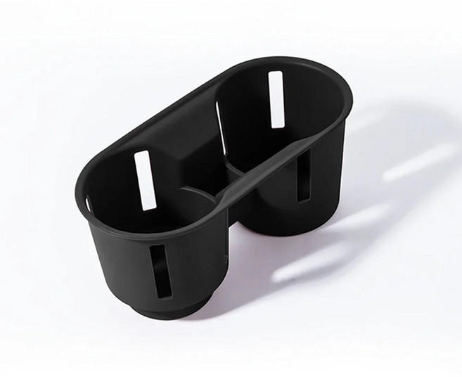 포르쉐 카이엔 마칸용 실리콘 자동차 컵 거치대 센터 콘솔 병 인서트 미끄럼 방지 음료 정리함 액세서리, 1개