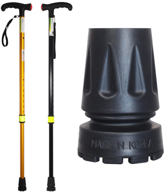 국산 효도지팡이 고무패킹(교체용) 미끄럼 물기제거, 1개