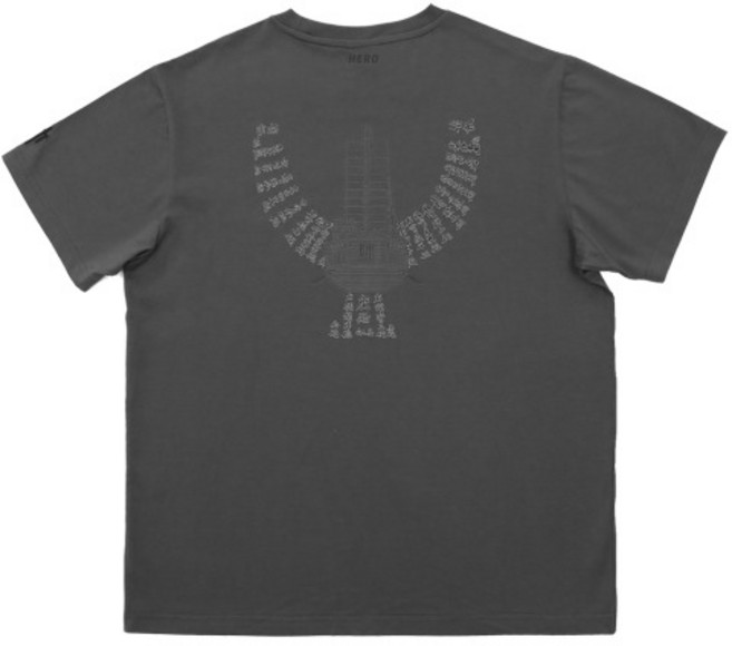 라카이코리아 HERO 충무공 이순신 학익진 티셔츠